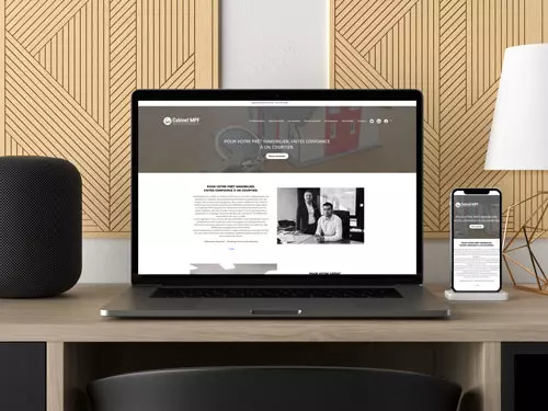 Création de site internet Cabinet MPF - Toile de com agence digitale caen