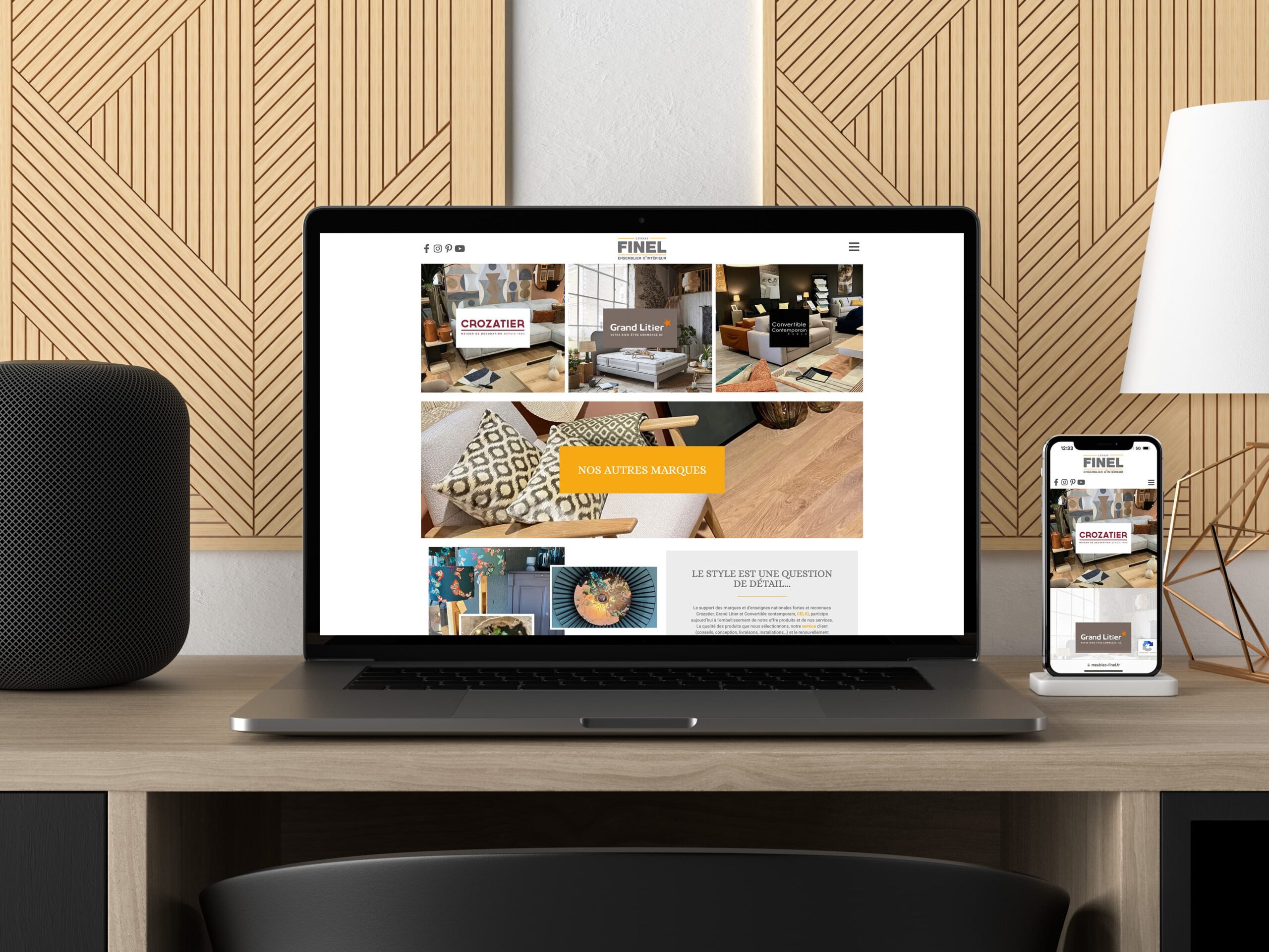 Création de site internet Finel - Toile de com agence digitale caen