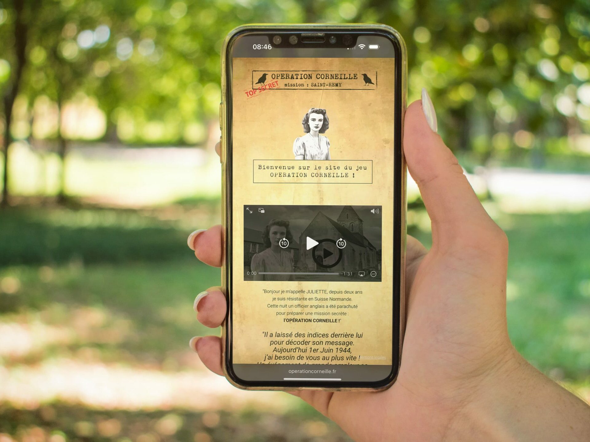Création de site internet Opération Corneille - Toile de com agence digitale caen