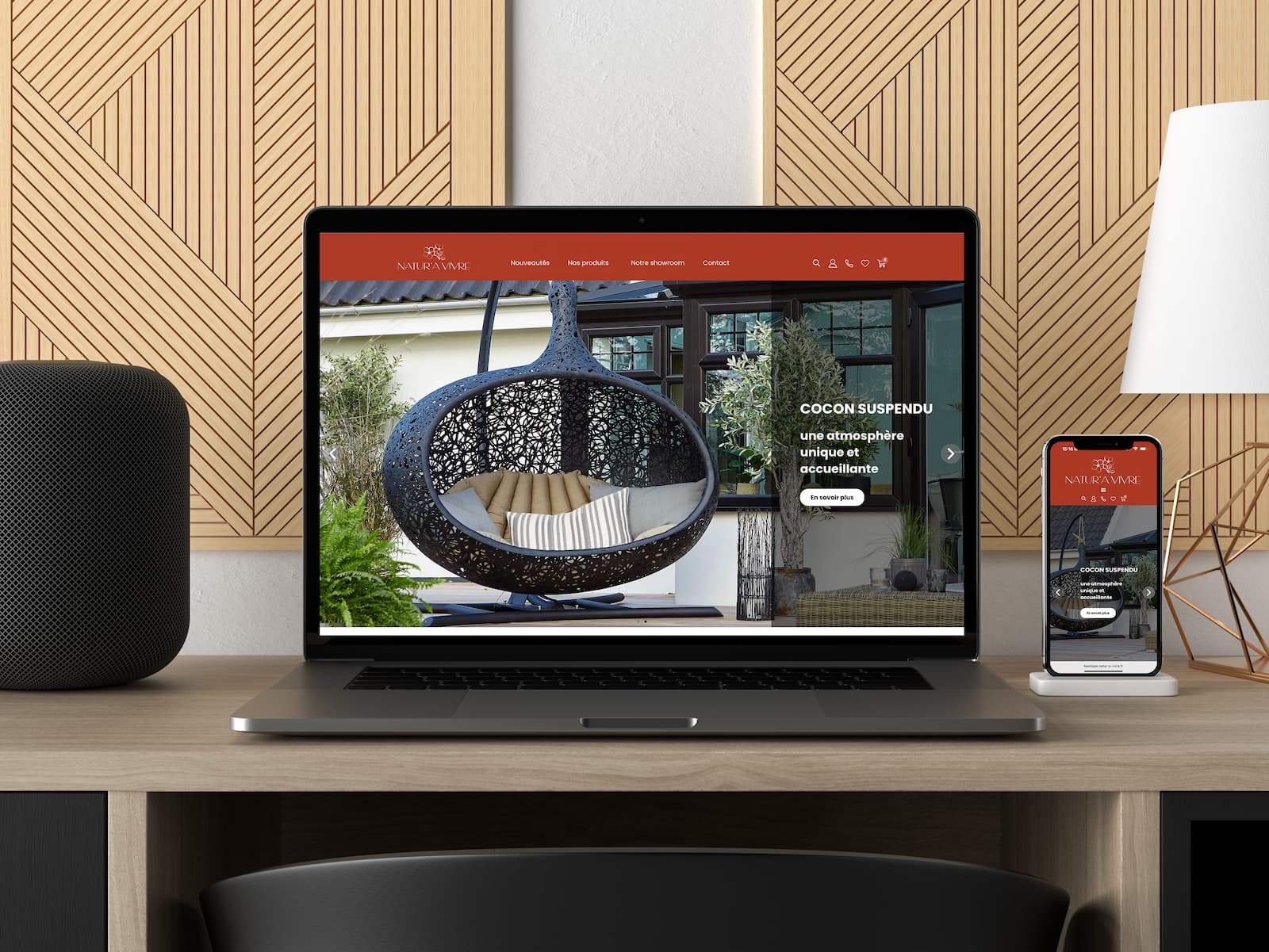 Création de site internet boutique naturavivre - Toile de com agence digitale caen